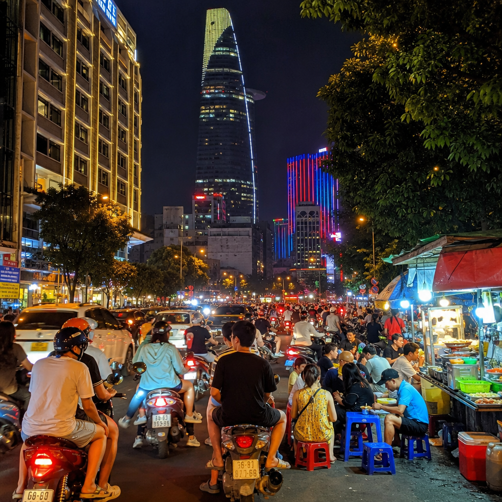 TP. Hồ Chí Minh: Thành phố không ngủ với ẩm thực đường phố, nhịp sống và những trải nghiệm khó quên